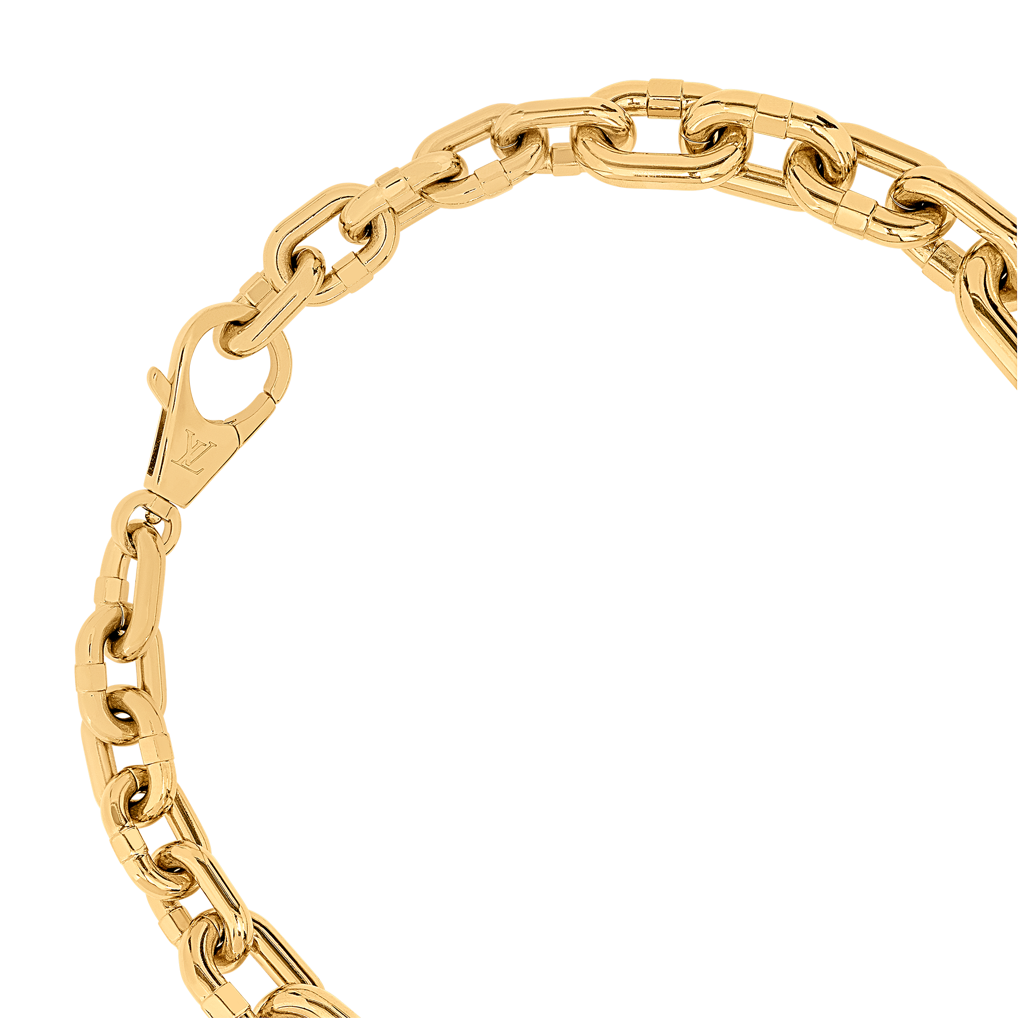 Louis vuitton online gold chain necklace